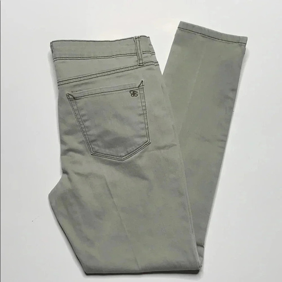 Jessica Simpson Green Crop Skinny Jeans Size 6 - Picture 2 of 7